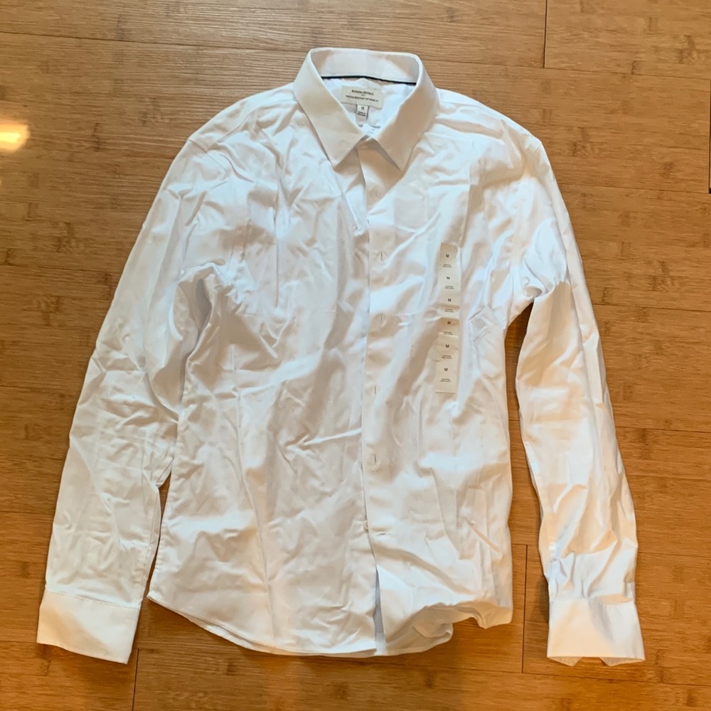 Banana Republic Crisp White Dress Shirt